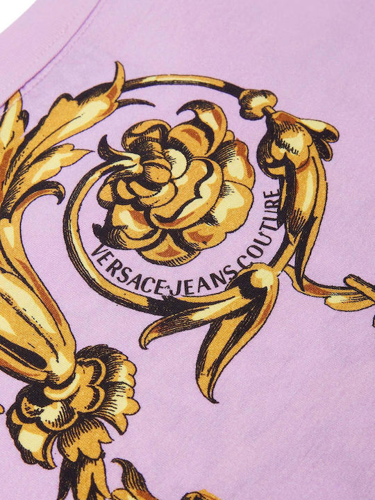 Γυναικείο T-shirt Lavender/Gold