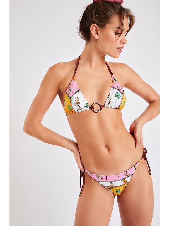 Thelionuna Ohana Bikini Set Triangle with Removable Padding & Brazil