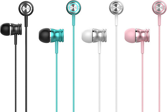 Havit E303P In-ear Handsfree με Βύσμα 3.5mm Ροζ