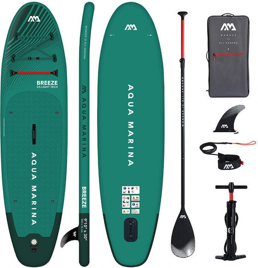 Aqua Marina Breeze Inflatable SUP Board with Length 3m Green
