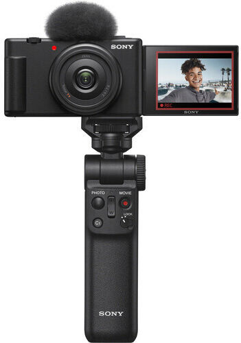 Sony ZV-1F Compact Camera 20.1MP 4K UHD Optical Zoom 4x Black