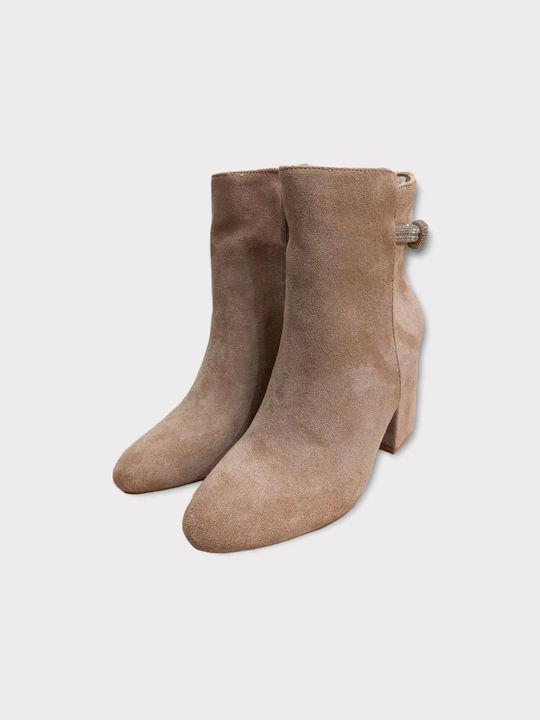 Women's bootie code 8803 Beige