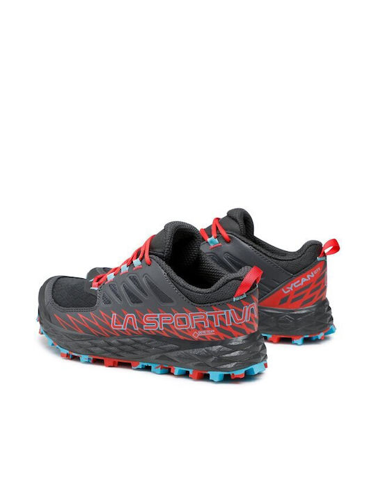 Lycan GTX Γυναικεία Αθλητικά Παπούτσια Trail Running Γκρι Αδιάβροχα με Μεμβράνη Gore-Tex