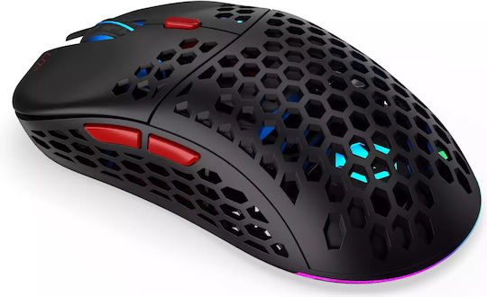 LIX Plus Drahtlos RGB Gaming Gaming Maus 19000 DPI Schwarz