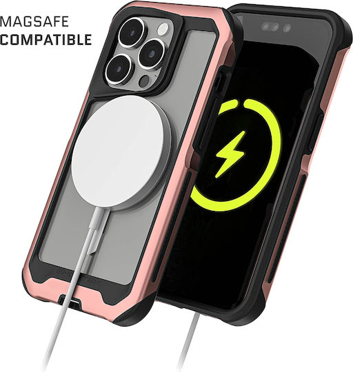 Ghostek Atomic Slim 4 Back Cover Πλαστικό Μαγνητικό Ροζ (iPhone 14 Pro)