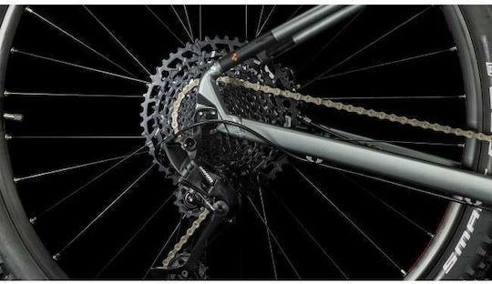 CUBE Analog 29" 2023 Γκρι Mountain Bike με 12 Ταχύτητες και Υδραυλικά Δισκόφρενα