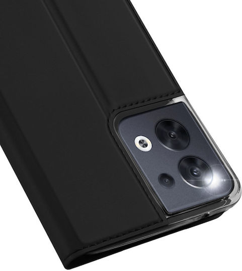 Dux Ducis Skin Pro Book Δερματίνης Μαύρο (Oppo Reno 8)