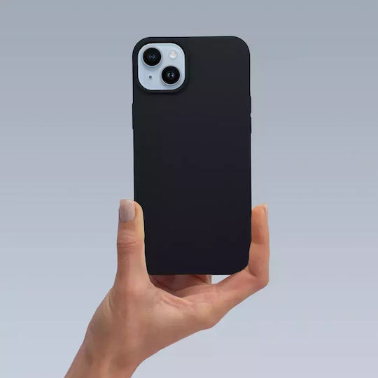 Matt Back Cover Σιλικόνης Μαύρο (Realme 9)