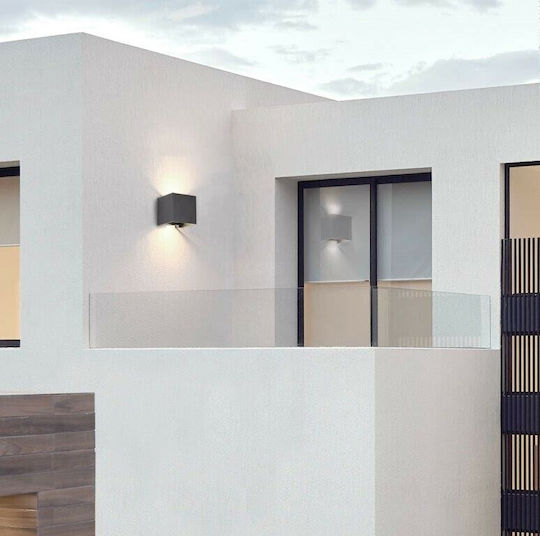 Maytoni Fulton Wandmontierte Außen-Deckenleuchte LED IP54 6W 10x10x10εκ.