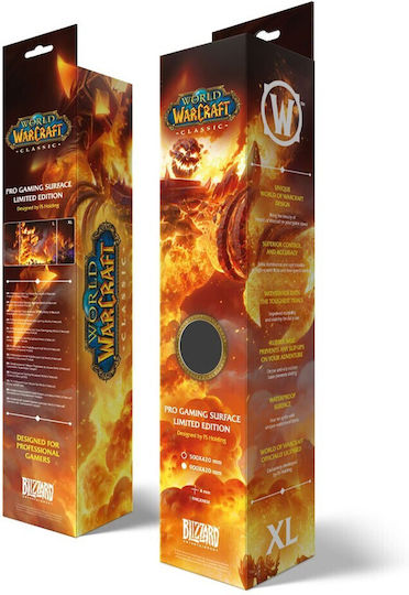 Blizzard Entertainment World of Warcraft Gaming Mauspad XXL (900mm) Ragnaros FBLMPWOWRAGNA21XL