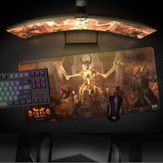 Blizzard Diablo 2 Гейминг Мишка Пад XXL (900мм) Resurrected Mephisto