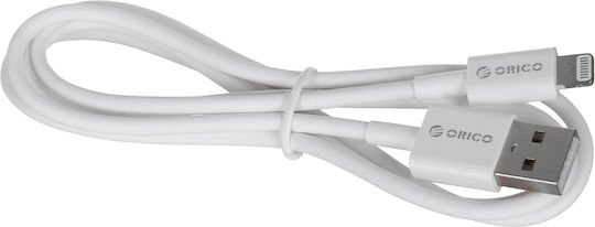 Orico USB-A zu Lightning-Kabel 18W Weiß 1m (AL01-10-WH-BP)