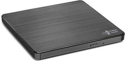 Fujitsu Extern Unitate optică Înregistrare/Citire DVD/CD pentru Desktop / Laptop Negru S26341-F103-L142