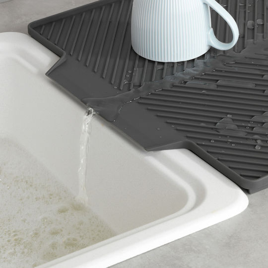 Wenko Suprafață de Uscare din Plastic Gri 40x34x3cm