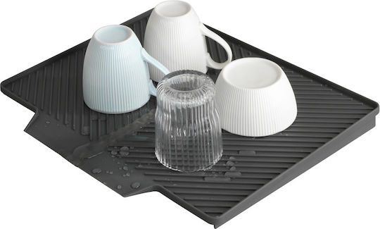 Wenko Suprafață de Uscare din Plastic Gri 40x34x3cm