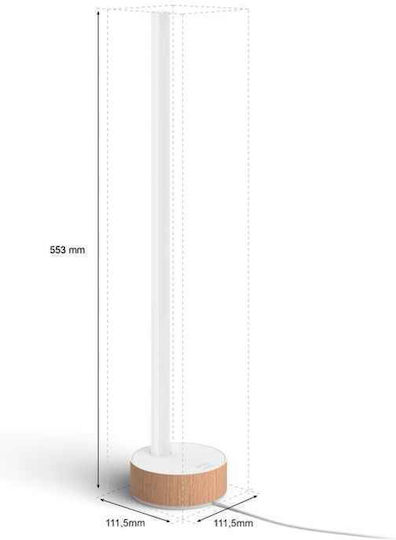 Philips Smart Διακοσμητικό Φωτιστικό Gradient Signe LED RGB