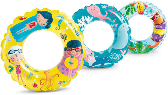 Intex Kids' Swim Ring with Diameter 61cm. from 6 Years Old (Assortment Designs)