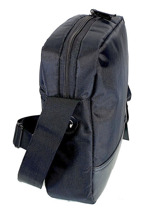 Ανδρική Τσάντα Ώμου / Χιαστί Μαύρη