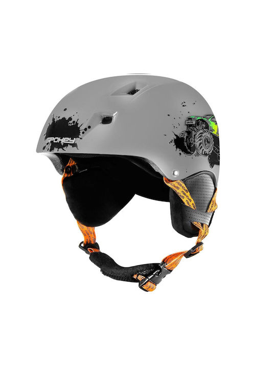 Spokey Aurora Kids Helmet for Ski & Snowboard Gray