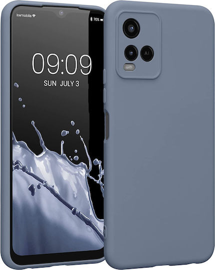 KWmobile Soft Slim Back Cover Silicone 1.3mm Blue (Vivo Y21)