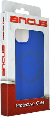 Ancus Magsafe Silicone Back Cover Blue (iPhone 13)