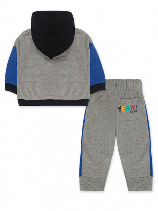 Tuc Tuc Kids Sweatpants Set Gray 2pcs