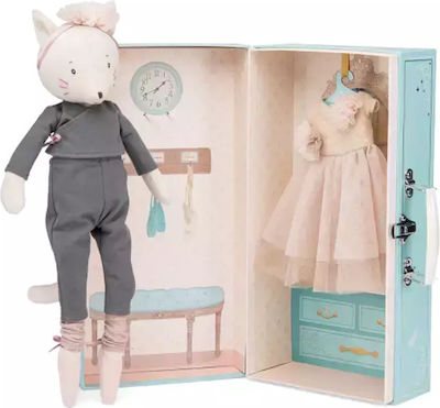 Moulin Roty Celestine’s Wardrobe Suitcase Doll Set for 3++ Years