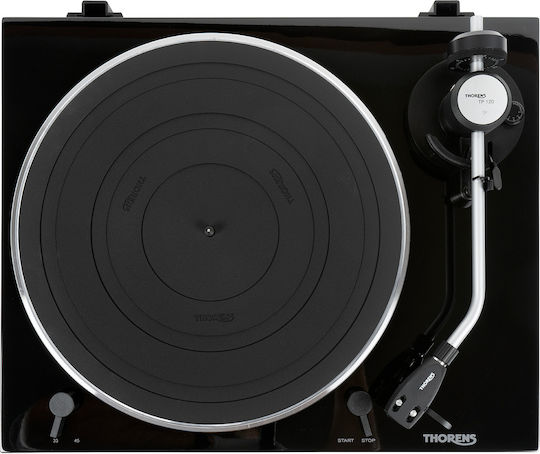Thorens TD 204 Black Pick-Up cu Preamp Negru