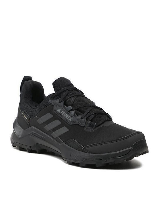 adidas Terrex Ax4 GTX Men's Hiking Shoes Waterproof With Gore-Tex Membrane Core Black Carbon Grey Four