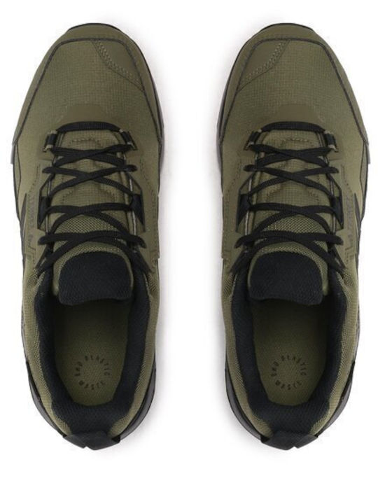 adidas Terrex Ax4 GTX Men's Waterproof Hiking Shoes With Gore-Tex Membrane Focus Olive Core Black Grey Five