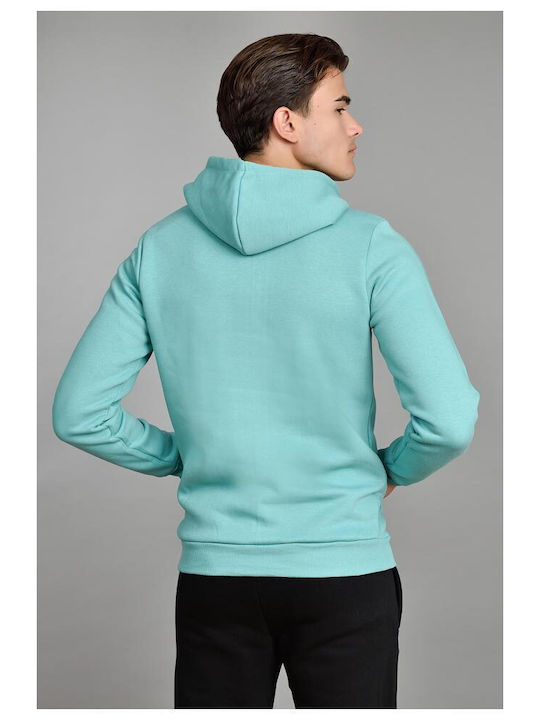 Target Men's Sweatshirt with Hood and Pockets Turquoise
