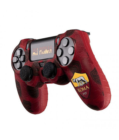Qubick AS Roma Silicone PS4 Controller Skin Red