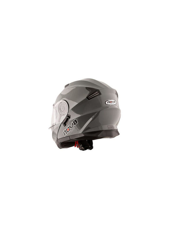 Nova Racing N510 Flip-Up Helmet ECE 22.05 1590gr Nardo Grey