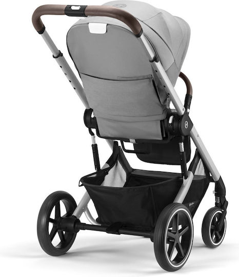 Cybex Balios S Lux Ρυθμιζόμενο Καρότσι Μωρού Kατάλληλο για Nεογέννητο Lava Grey 11.7kg