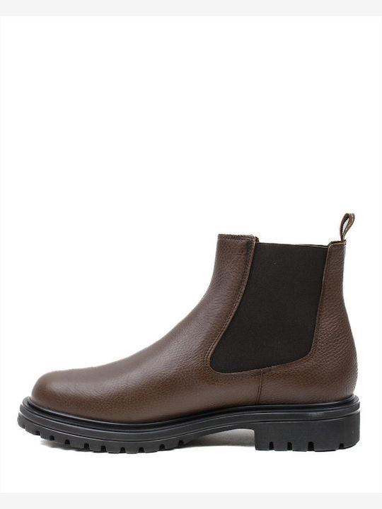 Alex 8 Leather Brown Chelsea Boots Anatomical