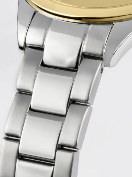 Jacques Lemans Derby Women's Watch 34mm Battery Silver