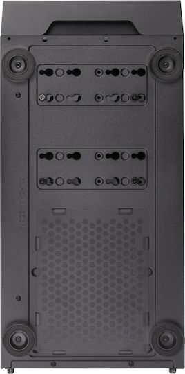 Silverstone Fara R1 V2 Gaming Midi Tower Κουτί Υπολογιστή με Πλαϊνό Παράθυρο Μαύρο