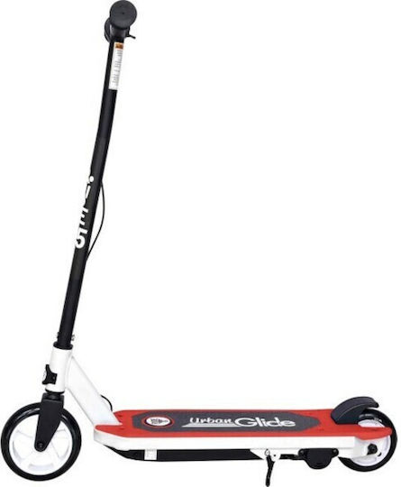 UrbanGlide Ride 55 Flash Ηλεκτρικό Παιδικό Πατίνι με 10km/h Max Ταχύτητα και 6km Αυτονομία σε Κόκκινο Χρώμα