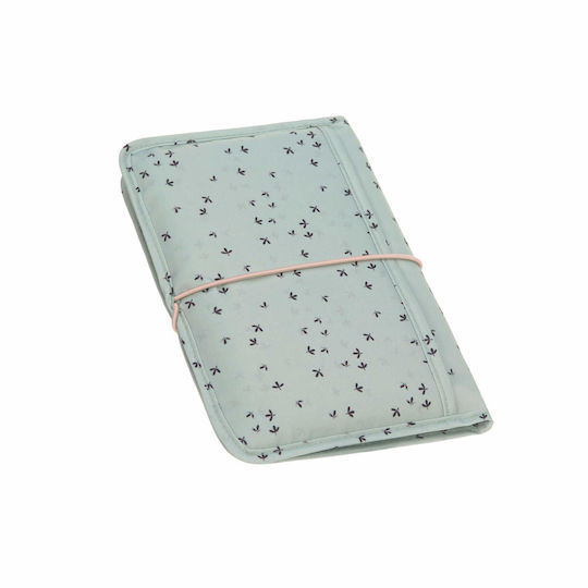 Laessig Αλλαξιέρα Ταξιδίου από Ύφασμα Floral Mint 18x25.5cm
