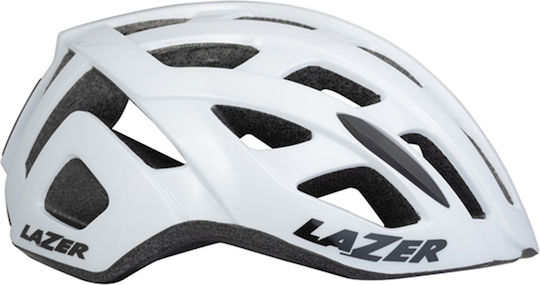 Lazer Tonic Road Bicycle Helmet with MIPS Protection & LED Light White