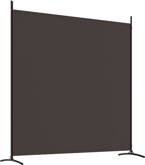 vidaXL Dekorativer Raumteiler Stoff mit 2 Paneelen 348x180cm