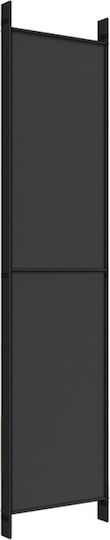vidaXL Decorativ Paravan Tesatura cu 5 Panouri 250x220cm