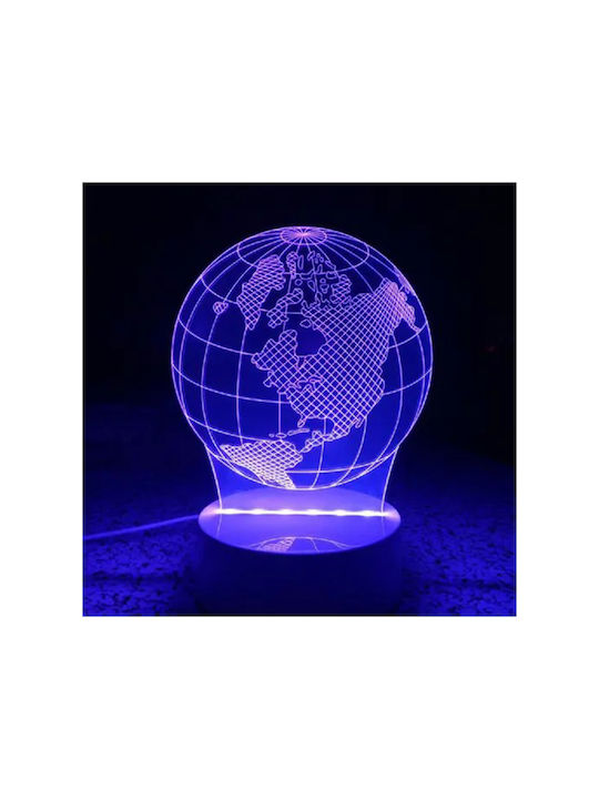 I-Total Lustră Decorativă Iluzie 3D Multicolor