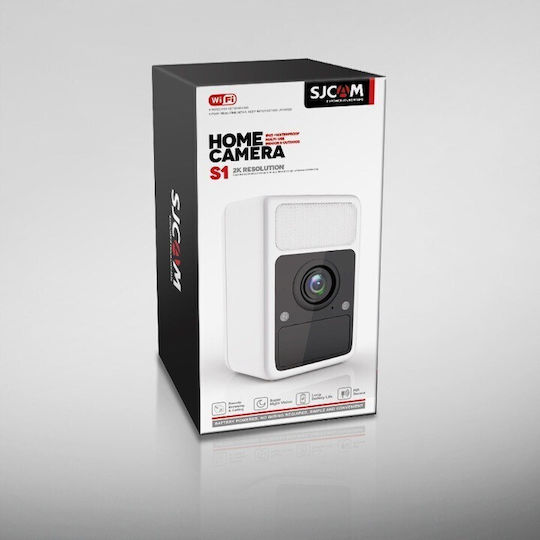 SJCAM S1 IP Surveillance Camera Wi-Fi Full HD 1080p Waterproof Battery Powered with Microphone