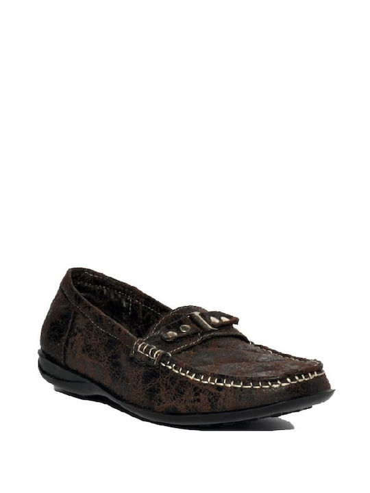 Il Mondo Comfort Women's Moccasin - Brown