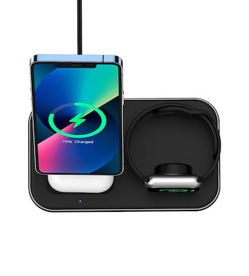 Choetech Wireless Charger (Qi Pad) 15W Black (T589-F)