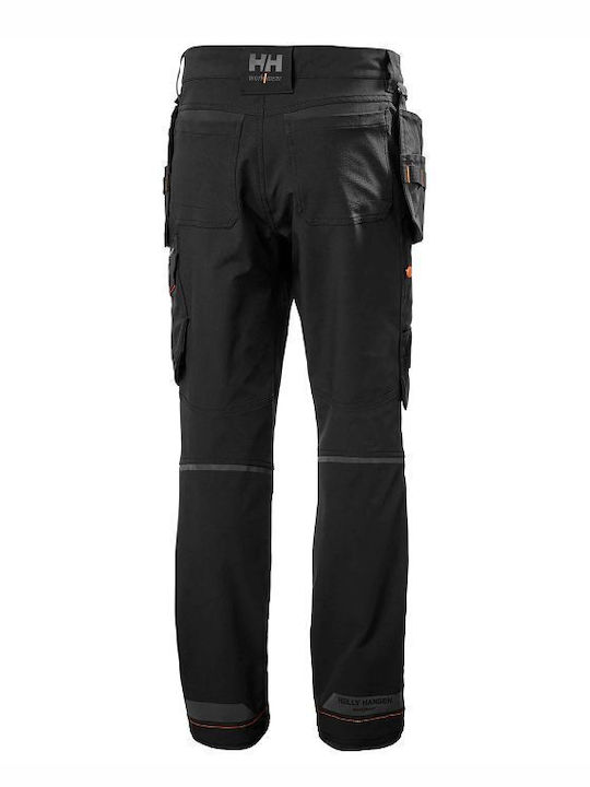 Helly Hansen Kensington Παντελόνι Εργασίας Μαύρο