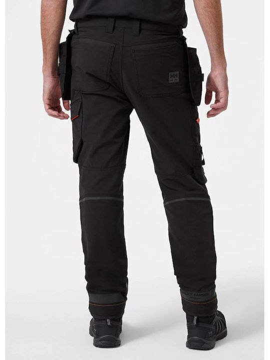 Helly Hansen Kensington Παντελόνι Εργασίας Μαύρο