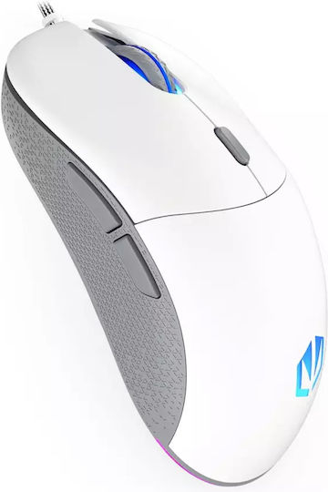 Endorfy GEM Plus RGB Gaming Gaming Maus 19000 DPI Onyx White