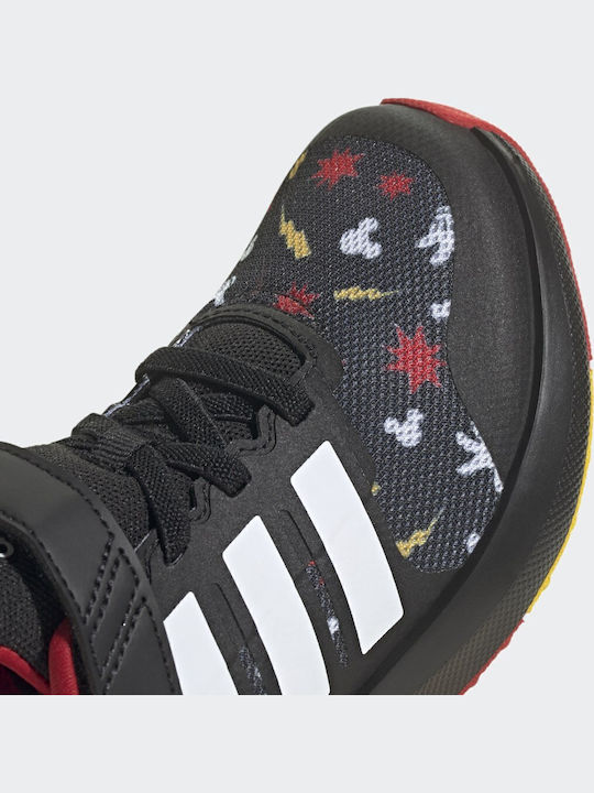 Fortarun FortaRun 2.0 Mickey EL K Kids Sports Shoes Running with Hoop & Loop Closure Black